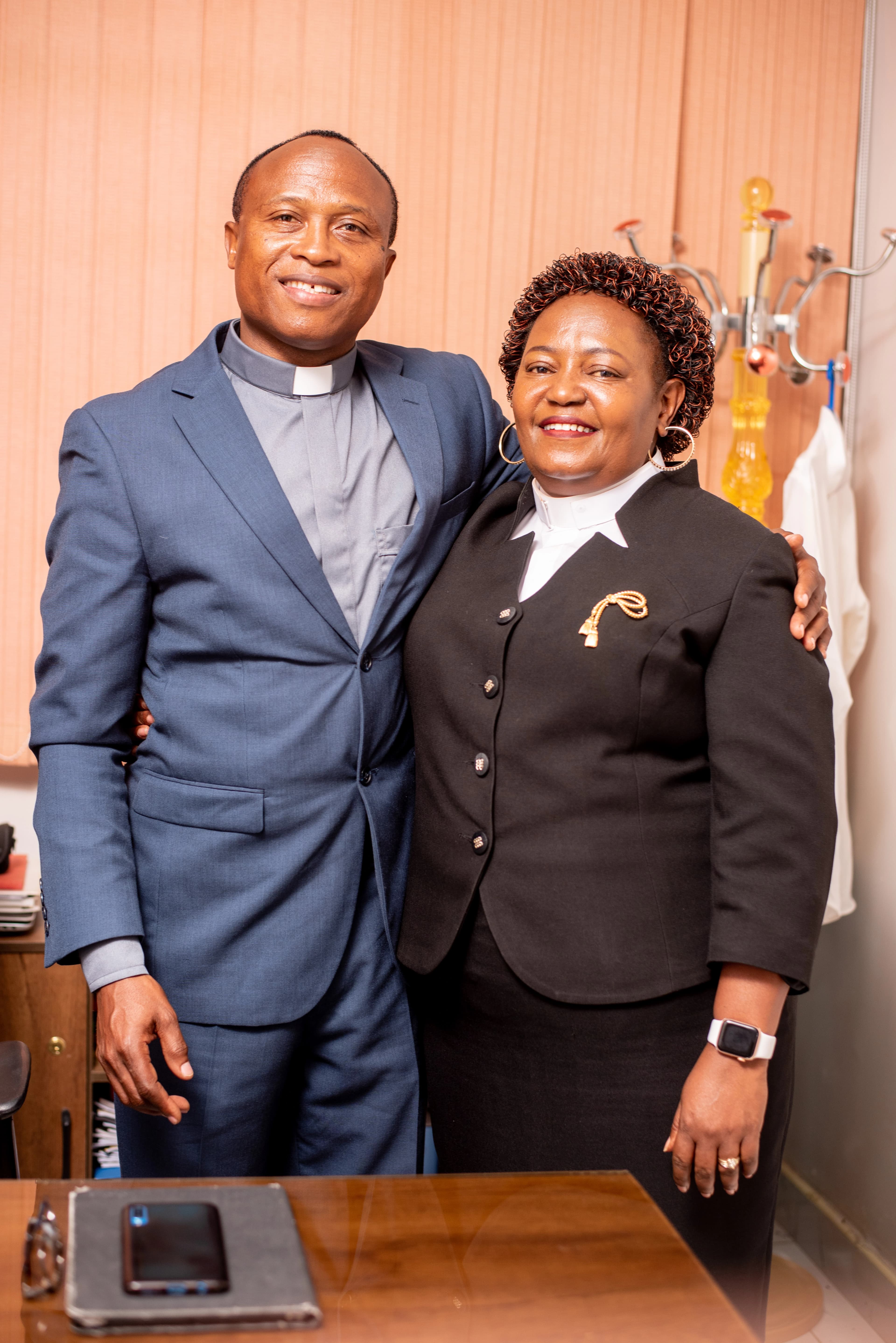 Bishop Moses and Rev. Esther, Senior Pastors